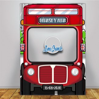 Autobús londres marco 100 x 140