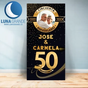 Cartel Bienvenida Aniversario