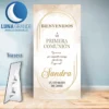 Cartel Bienvenida Primera Comunión dorado - 70 x 140