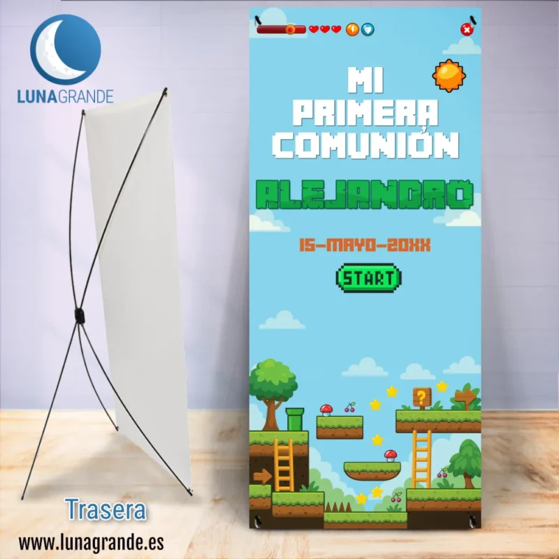 Cartel banner comunión - pixel
