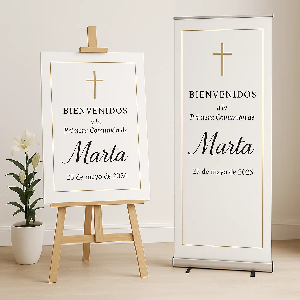 Colección Comuniones 2026 - Clásico Blanco & Cruz