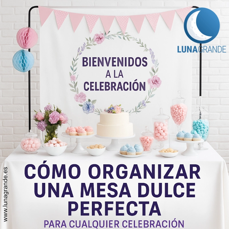 Cómo organizar una mesa dulce perfecta