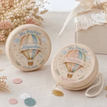 Detalles para invitados - Yoyó personalizados para Bautizos