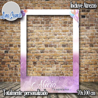 Marco Photocall Baby Shower Acuarela