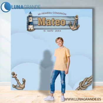 Photocall Comunión Marinero