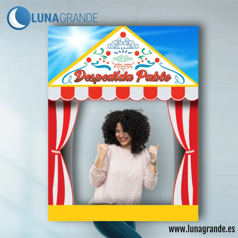 Photocall Despedida Caseta de feria