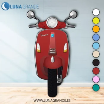 Atrezzo para Photocall Vespa Roja
