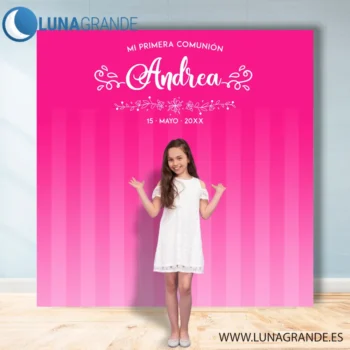 Photocall Primera Comunión Niña