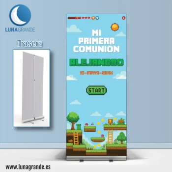 Rollup Banner de Primera Comunión - Pixel