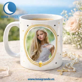 Inicio 10 Tazas Comunión Foto - anverso