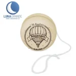 Yoyo de madera bautizo niño Globo